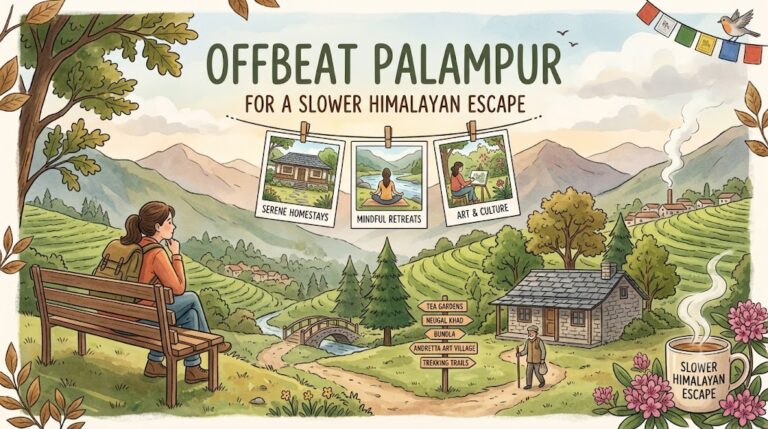 Offbeat places in Palampur for a slower Himalayan escape