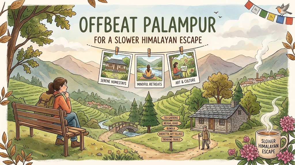 Offbeat places in Palampur for a slower Himalayan escape